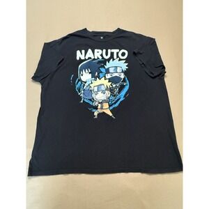 Vintage‎ 2000s NARUTO T-Shirt Adult Extra Large Shippuden Anime Mens